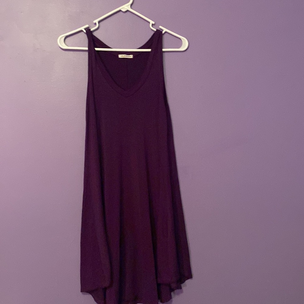 Purple dress